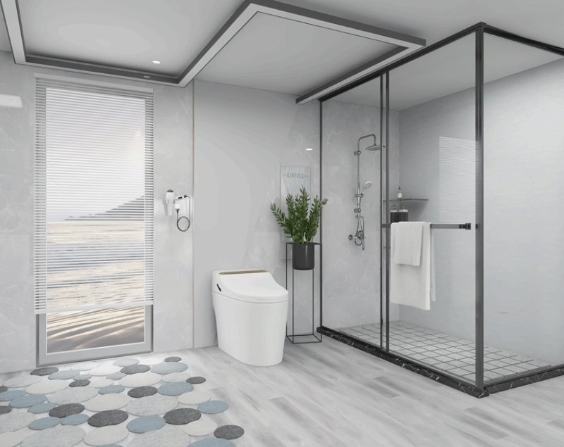 Dimming Glass for Bathrooms