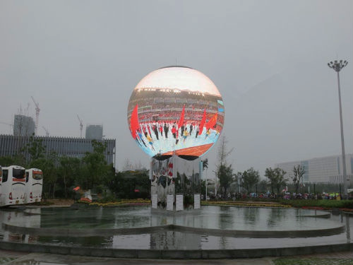 Outdoor LED Spherical Screen Display